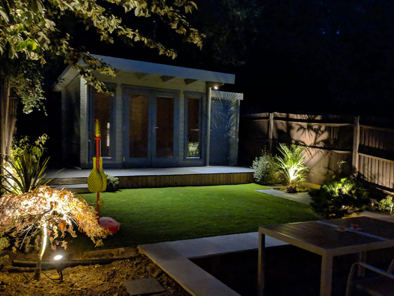 anti glare garden lighting in didsbury